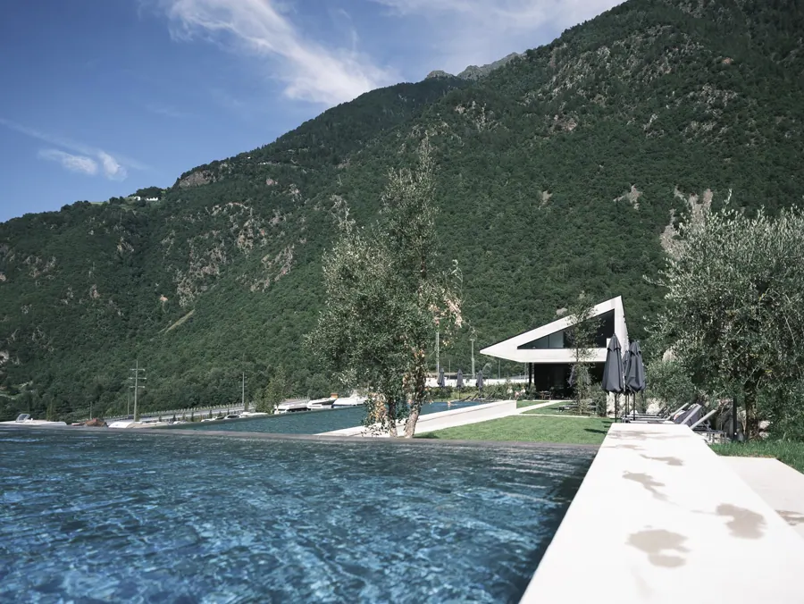 Camping am Sonnenberg Partschins - Gewerbebau von Hafner EC